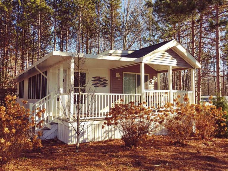 Park Model RVs for Sale in Maine Campground Sandy Pines Camping