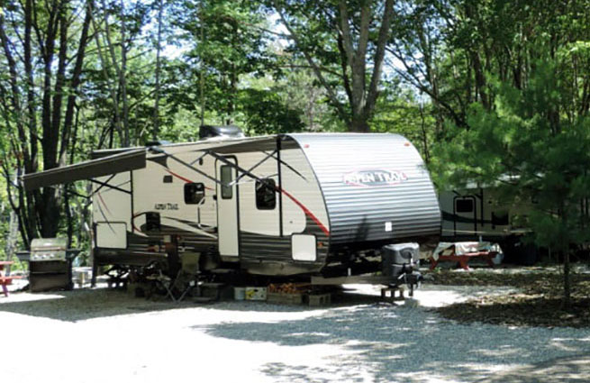 Sandy Pines Camping RV sites