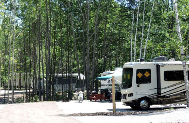 Sandy Pines seasonal sites