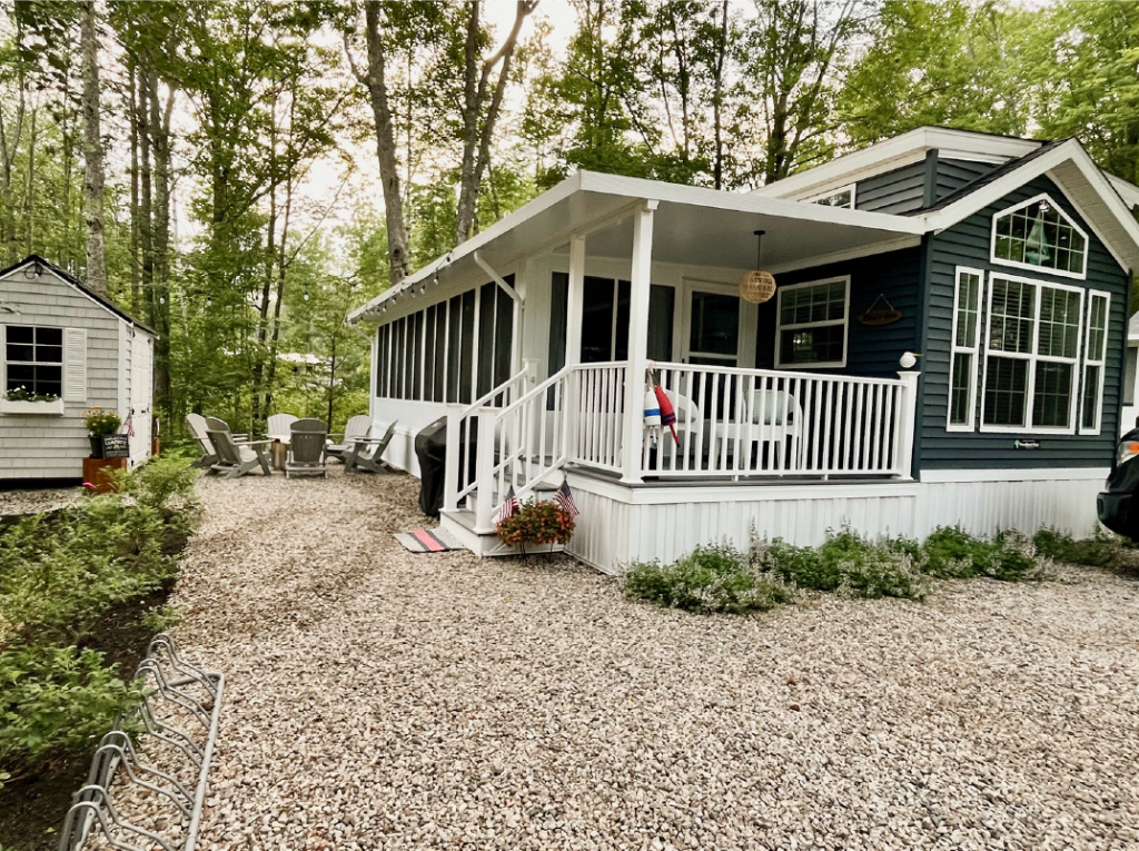 Park Model RVs for Sale in Maine Campground | Sandy Pines Camping