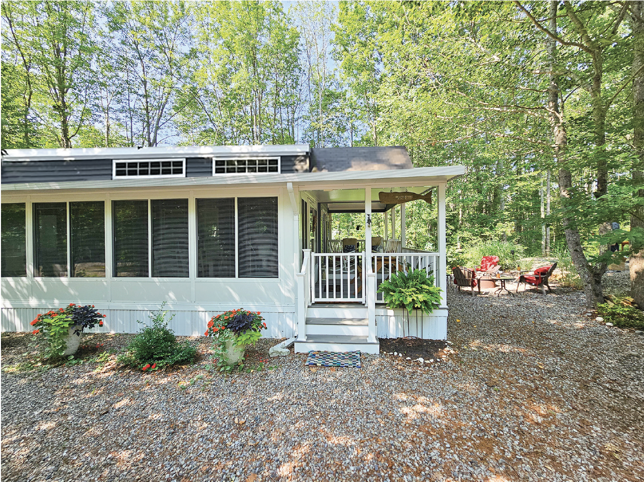 Park Model RVs for Sale in Maine Campground | Sandy Pines Camping