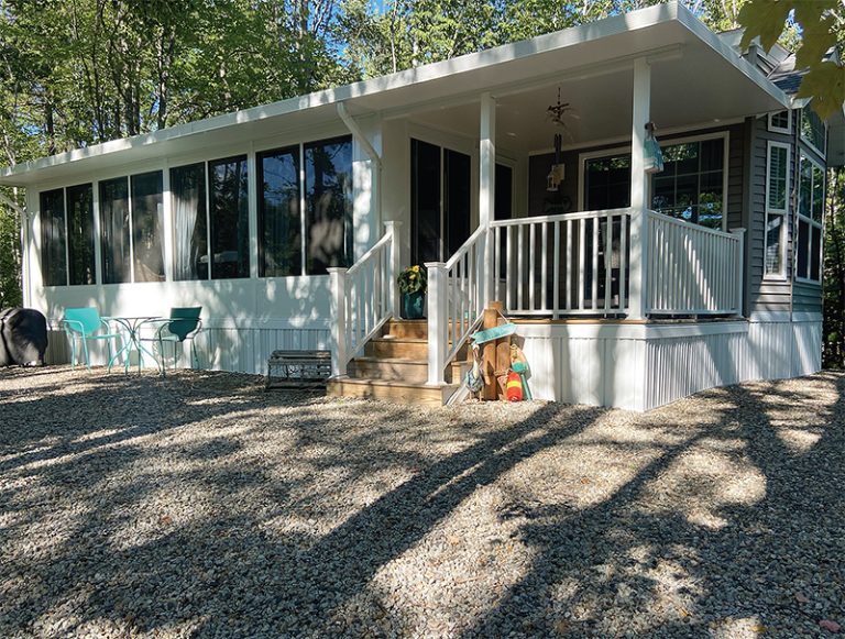 Park Model RVs for Sale in Maine Campground | Sandy Pines Camping