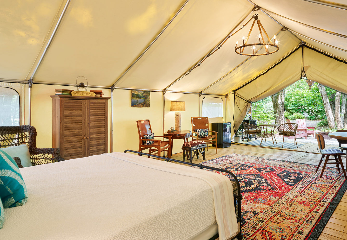 The Saltgrass Tent — Couples Glamping – photo 1